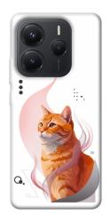 Чехол itsPrint Ginger cat для Xiaomi Redmi Note 14 5G