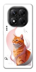 Чехол itsPrint Ginger cat для Xiaomi Redmi Note 14 Pro 5G