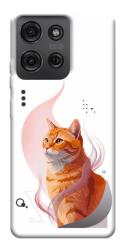 Чехол itsPrint Ginger cat для Motorola Moto G75 5G