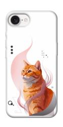 Чехол itsPrint Ginger cat для Apple iPhone 16e (6.1")