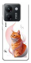 Чехол itsPrint Ginger cat для Xiaomi Poco M7 Pro 5G