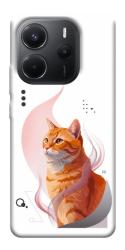 Чехол itsPrint Ginger cat для Xiaomi Redmi Note 14 4G (Int. version)