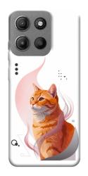 Чехол itsPrint Ginger cat для Motorola Moto G15 4G