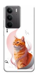 Чехол itsPrint Ginger cat для Realme C75