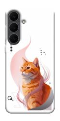 Чехол itsPrint Ginger cat для Samsung Galaxy S25 FE