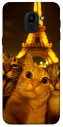 Чехол itsPrint Paris selfie для Samsung J600F Galaxy J6 (2018)