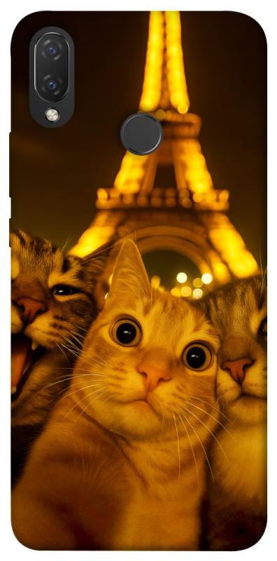 Чехол itsPrint Paris selfie для Huawei P Smart+ (nova 3i), животные, купить оптом с доставкой