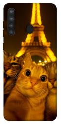 Чехол itsPrint Paris selfie для Samsung Galaxy A21