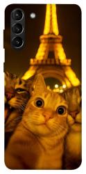 Чехол itsPrint Paris selfie для Samsung Galaxy S21+