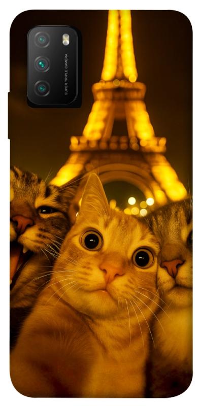 Чехол itsPrint Paris selfie для Xiaomi Poco M3, животные, купить оптом с доставкой