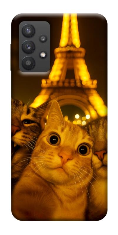 Чехол itsPrint Paris selfie для Samsung Galaxy A32 (A326B) 5G, животные, купить оптом с доставкой
