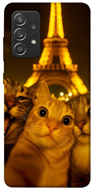 Чохол itsPrint Paris selfie для Samsung Galaxy A52 4G / A52 5G, тварини, купити оптом з доставкою