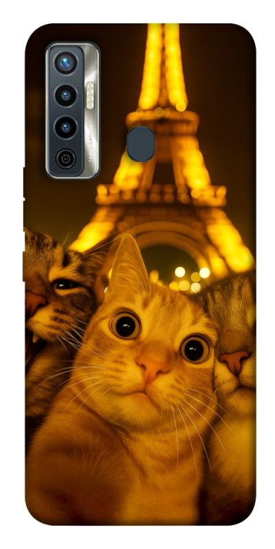 Чохол itsPrint Paris selfie для TECNO Camon 17 Pro, тварини, купити оптом з доставкою