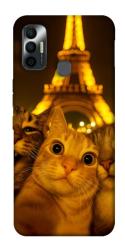 Чехол itsPrint Paris selfie для TECNO Spark 7