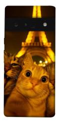 Чехол itsPrint Paris selfie для Google Pixel 6 Pro