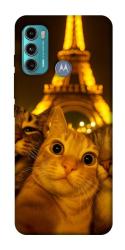 Чехол itsPrint Paris selfie для Motorola Moto G60
