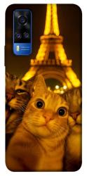 Чехол itsPrint Paris selfie для Vivo Y51a