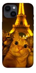 Чехол itsPrint Paris selfie для Apple iPhone 14 (6.1")