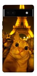 Чехол itsPrint Paris selfie для Google Pixel 6a