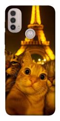 Чехол itsPrint Paris selfie для Motorola Moto E40