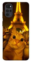 Чехол itsPrint Paris selfie для Motorola Moto G22