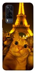 Чехол itsPrint Paris selfie для Vivo Y31