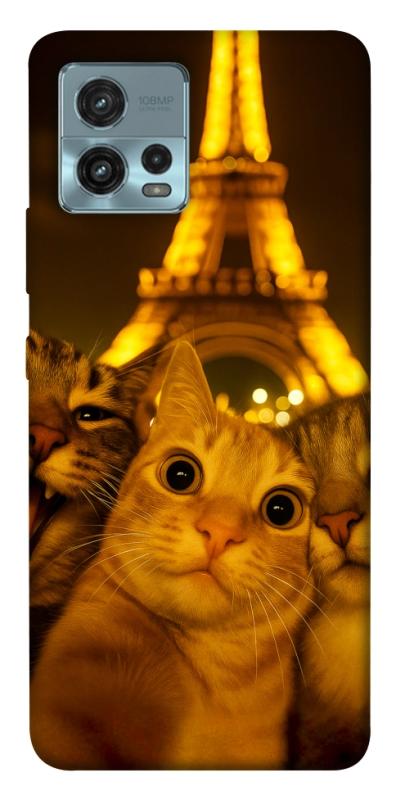 Чехол itsPrint Paris selfie для Motorola Moto G72, животные, купить оптом с доставкой