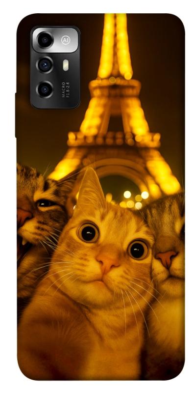 Чехол itsPrint Paris selfie для ZTE Blade V40 Vita, животные, купить оптом с доставкой
