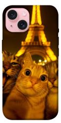 Чехол itsPrint Paris selfie для Apple iPhone 15 (6.1")