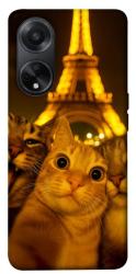 Чехол itsPrint Paris selfie для Oppo A58 4G