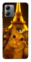 Чехол itsPrint Paris selfie для Motorola Moto G14