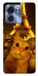Чехол itsPrint Paris selfie для Motorola Edge 40