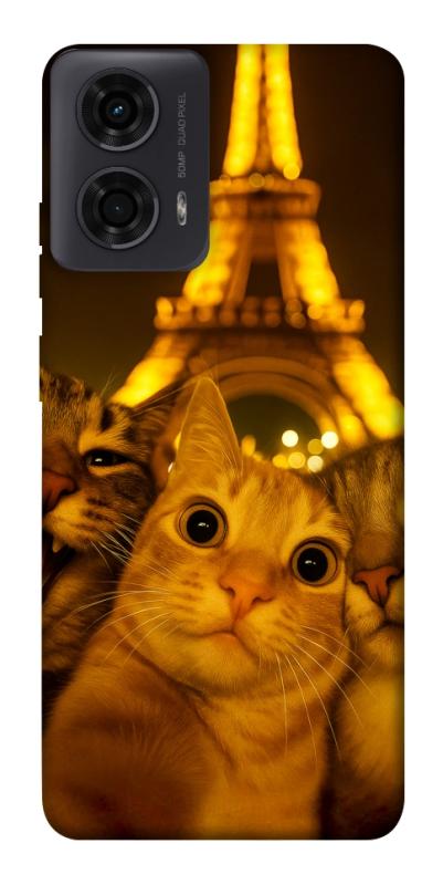 Чехол itsPrint Paris selfie для Motorola Moto G24, животные, купить оптом с доставкой