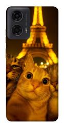 Чехол itsPrint Paris selfie для Motorola Moto G24