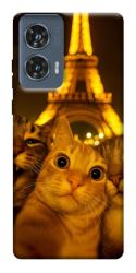 Чехол itsPrint Paris selfie для Motorola Edge 50 Fusion