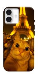 Чехол itsPrint Paris selfie для Apple iPhone 16 (6.1")
