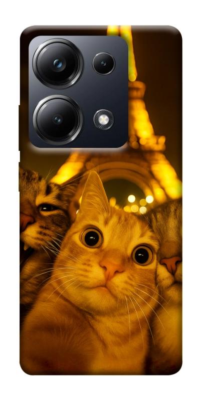 Чехол itsPrint Paris selfie для Xiaomi Redmi 13 4G / Poco M6 4G, животные, купить оптом с доставкой