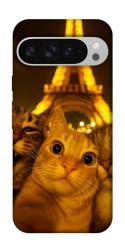 Чехол itsPrint Paris selfie для Google Pixel 9 Pro XL