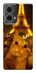 Чехол itsPrint Paris selfie для Motorola Moto G85