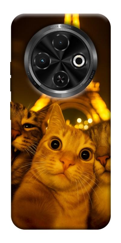 Чохол itsPrint Paris selfie для TECNO Spark 30C, тварини, купити оптом з доставкою
