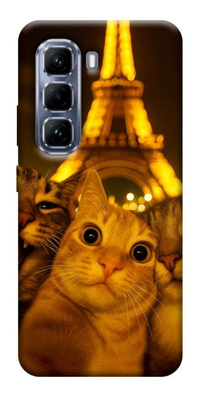 Чехол itsPrint Paris selfie для Infinix Hot 50 Pro, животные, купить оптом с доставкой
