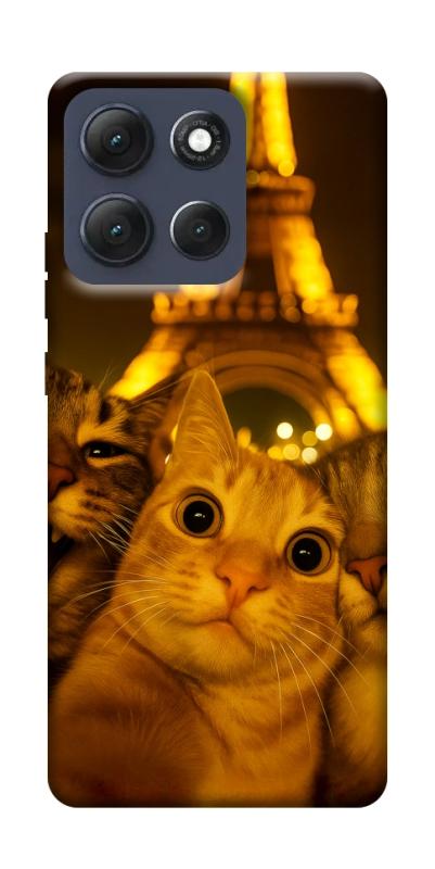 Чехол itsPrint Paris selfie для Motorola Moto G86 Power, животные, купить оптом с доставкой