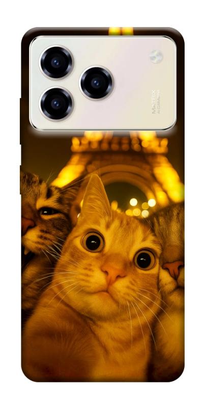 Чехол itsPrint Paris selfie для ZTE Blade A76, животные, купить оптом с доставкой
