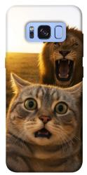 Чехол itsPrint Shocked cat and lion для Samsung G950 Galaxy S8