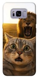 Чехол itsPrint Shocked cat and lion для Samsung G955 Galaxy S8 Plus