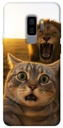 Чехол itsPrint Shocked cat and lion для Samsung Galaxy S9+