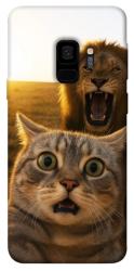 Чехол itsPrint Shocked cat and lion для Samsung Galaxy S9