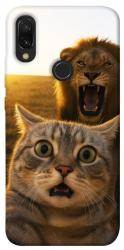 Чехол itsPrint Shocked cat and lion для Xiaomi Redmi 7