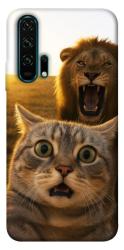 Чехол itsPrint Shocked cat and lion для Huawei Honor 20 Pro