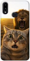 Чехол itsPrint Shocked cat and lion для Samsung Galaxy A10s